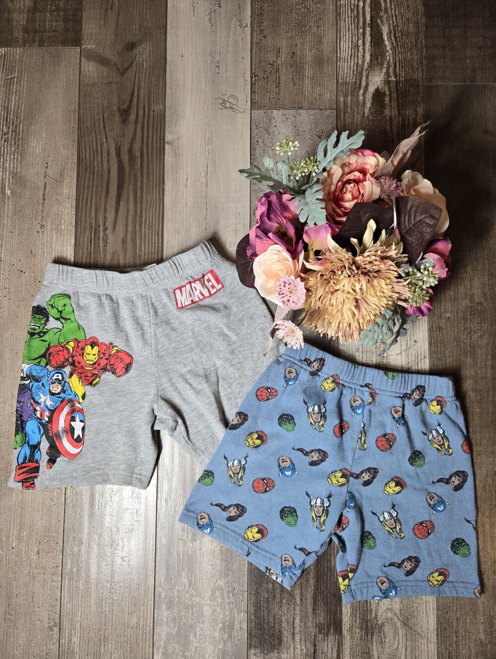 Marvel Superhero Boys Avengers Shorts Bundle – Size 5